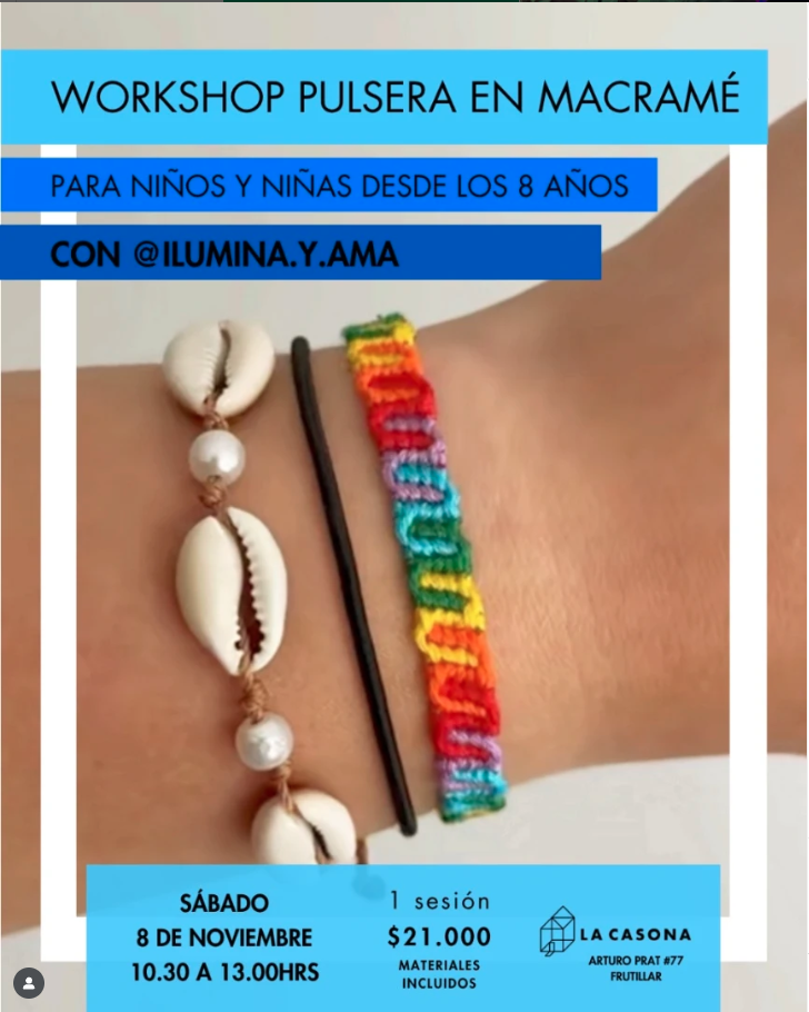 Workshop Pulsera en Macramé